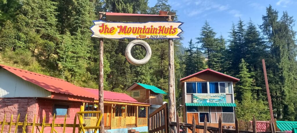 The mountain huts Bhulah