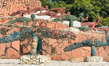 rock garden of Chandigarh